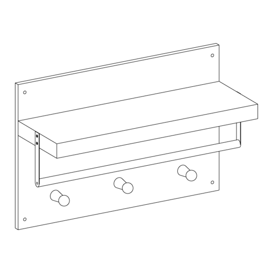 Songmics VASAGLE LWS031 Manual