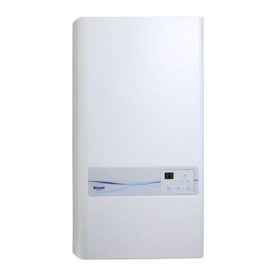 Rinnai RJ12RML User Instructions