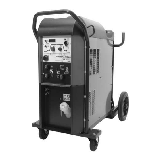 SAF OERLIKON ADMIRAL 350 DC Safety Instruction For Use And Maintenance