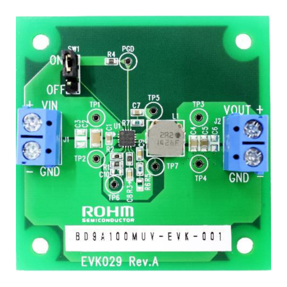 Rohm BD9A100MUV User Manual