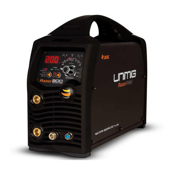 Unimig RAZOR TIG 200 AC/DC Operating Manual