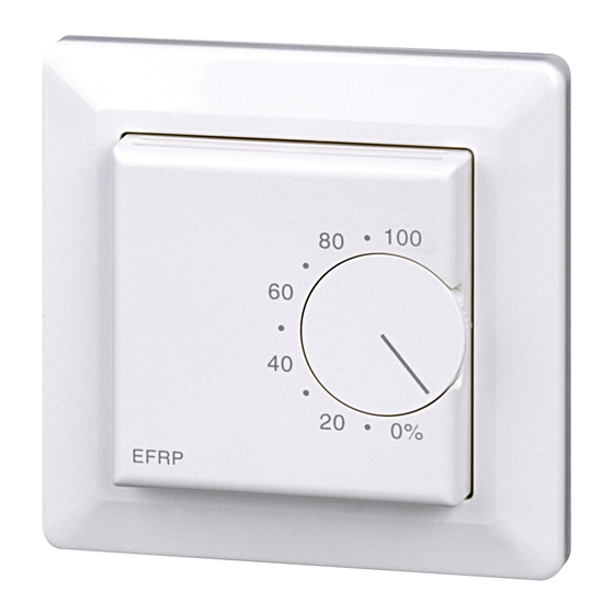 OJ Electronics EFRP-900 Instructions