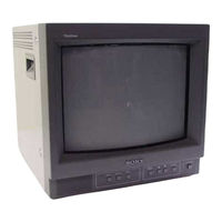 Sony Trinitron PVM-20N1 A Owner's Manual