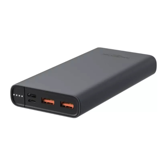 ANSMANN POWERBANK 15.0 Manual