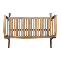Noble House Home Furnishings ROCKING LOVESEAT Assembly Instructions Manual