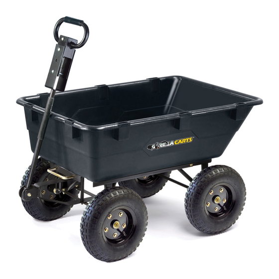 Gorilla Carts GOR865D11-1 Manual