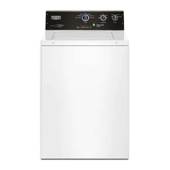 Maytag MVWP575GW Use And Care Manual