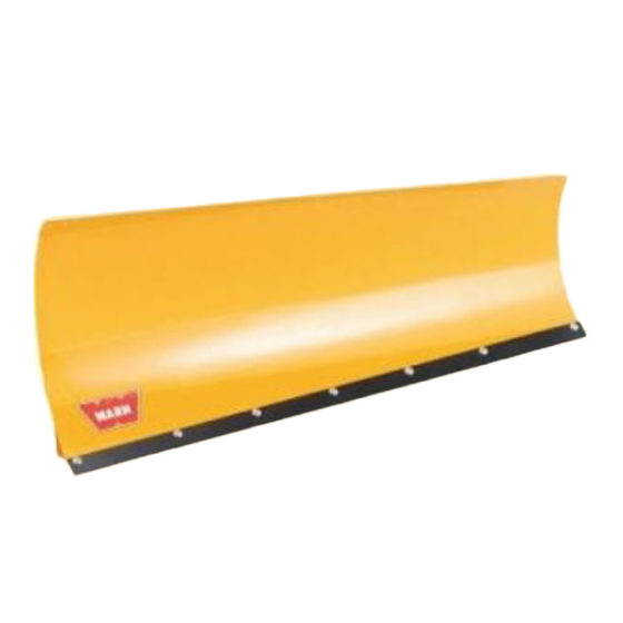 User Manuals: Warn 68710 ATV Plow
