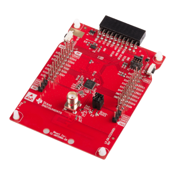 Texas Instruments LaunchPad LP-EM-CC2340R5 Manual