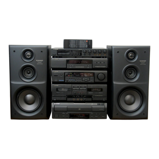 Pioneer XD-J120 Operating Instructions Manual