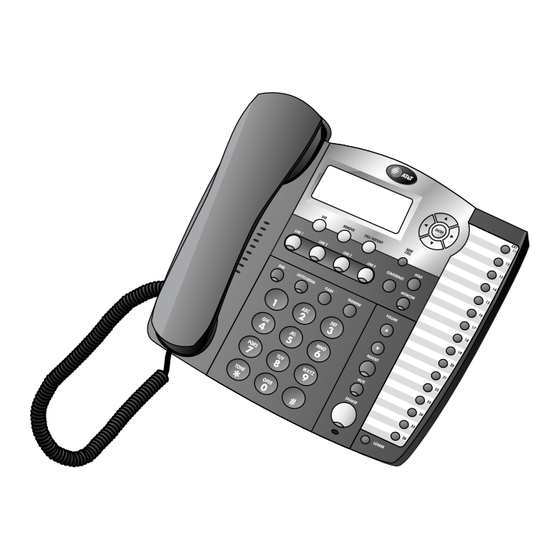 AT&T Four-Line Intercom Speakerphone 974 User Manual