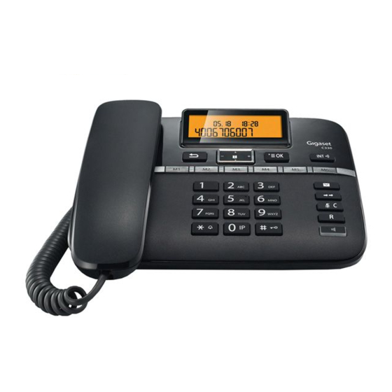 Gigaset C330 Manual