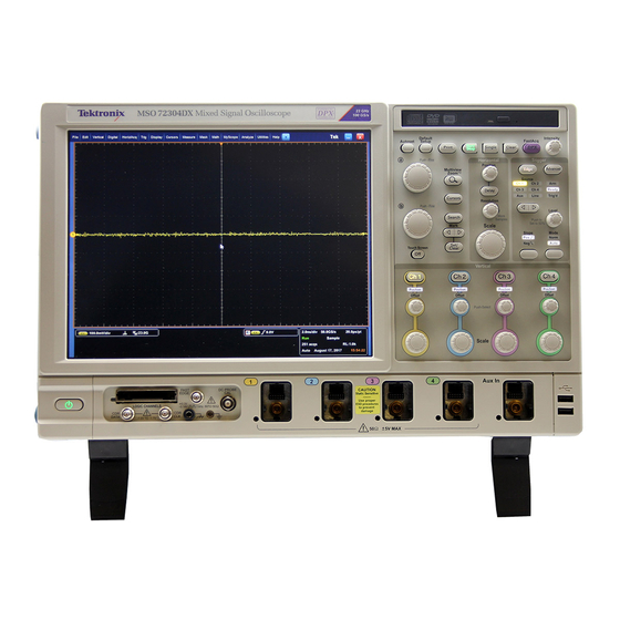 Tektronix MSO73304DX User Manual