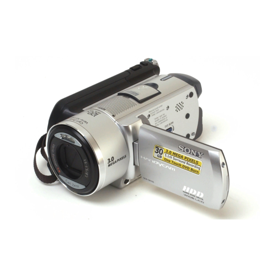 Sony Handycam DCR-SR90E Manuals