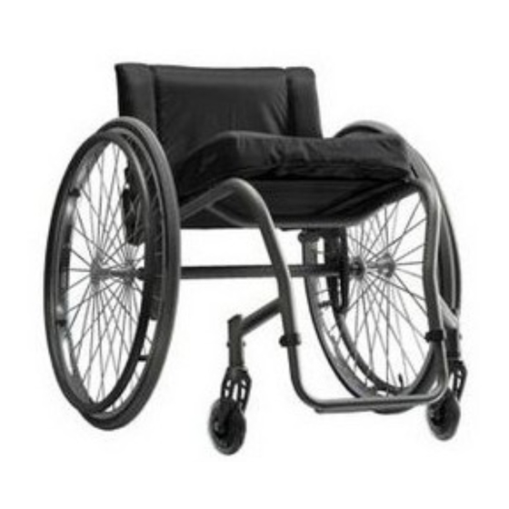 Sunrise Medical Quickie Ti Titanium Instruction Manual And Warranty