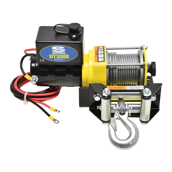 Superwinch UT3000 Owner's Manual
