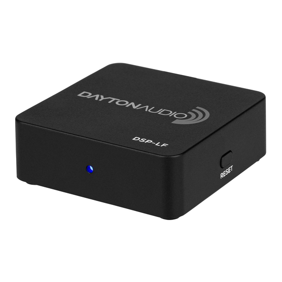 DaytonAudio DSP-LF User Manual