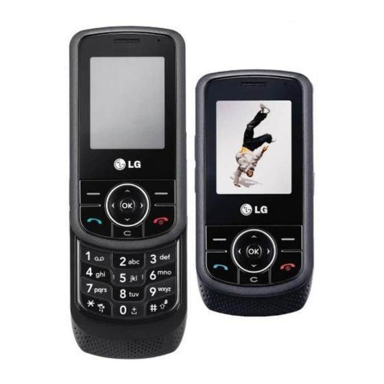 LG KP260 Quick Reference Manual
