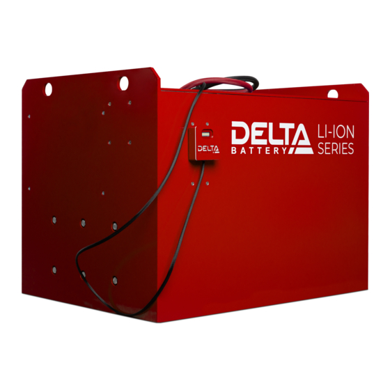 Delta LI-ION Series Owner's Manual