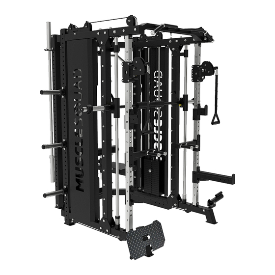 MuscleSquad Advanced Multi-Functional Trainer Manuals