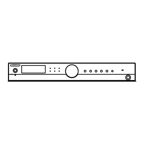 Sharp SD-AT1000W Operation Manual