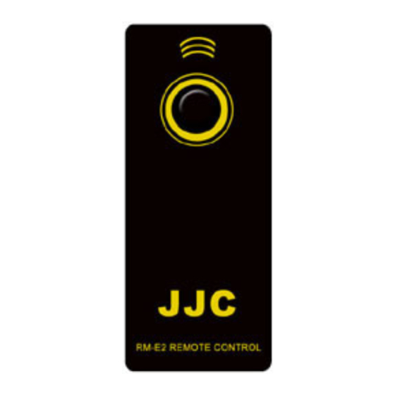 JJC RM-E2 Instruction Manual