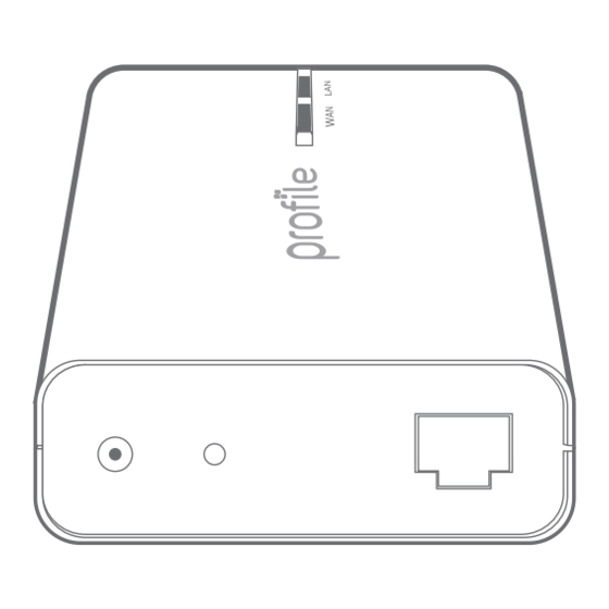Profile LS901-E1 Instruction Manual