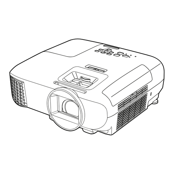 EPSON HOME CINEMA 2100 QUICK SETUP Pdf Download ManualsLib