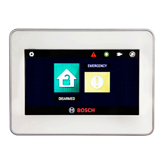 Bosch ICP-CP4TS Installation Manual