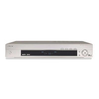 Sony SAT-HD200 - Directv High Definition Satellite Receiver Operating Instructions Manual