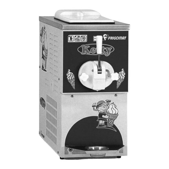 Frigomat Ketty 05 Series Manual Of Use And Maintenance