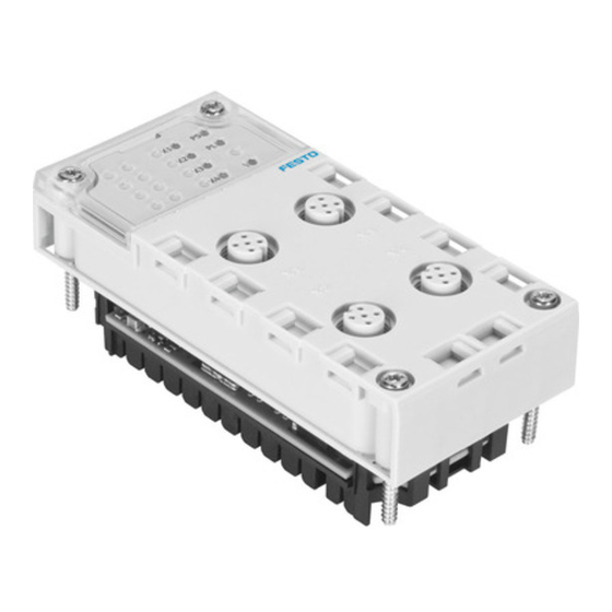 Festo CPX-CTEL4-M12-5POL Manual