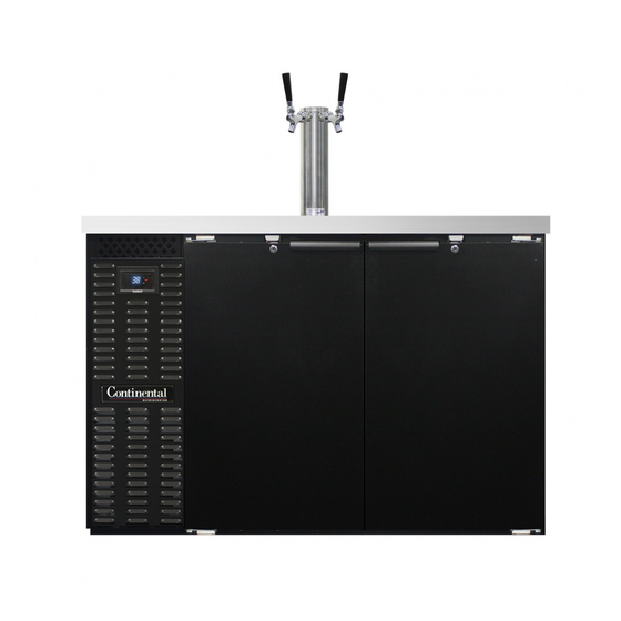 Continental Refrigerator KC50 Specifications