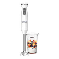 Cuisinart Smart Stick CSB-175C Series Instruction Booklet