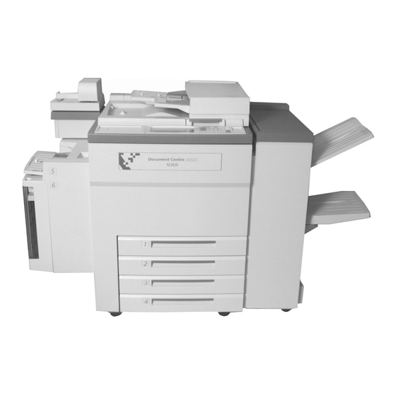 Xerox Document Centre 240 Reference Manual