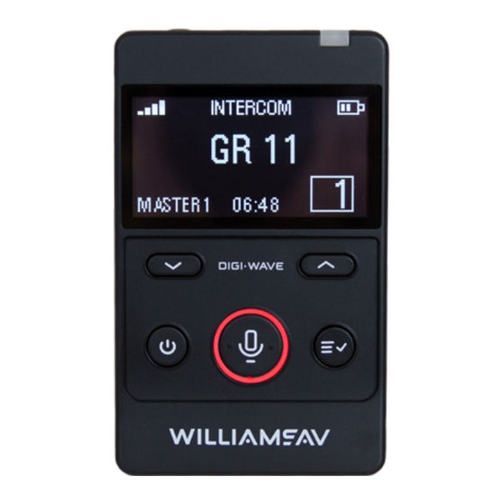Williams AV Digi-Wave DLT 400-ACM Quick Setup Manual