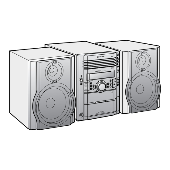 Sharp XL-HP737H Operation Manual