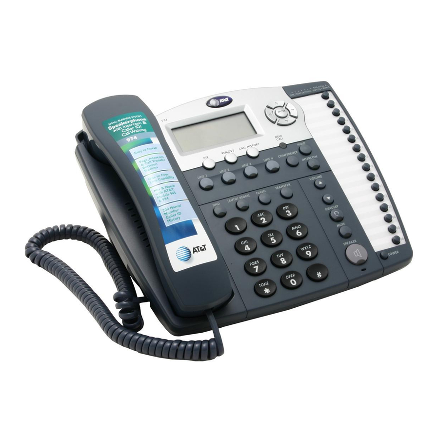 AT&T 974 User Manual