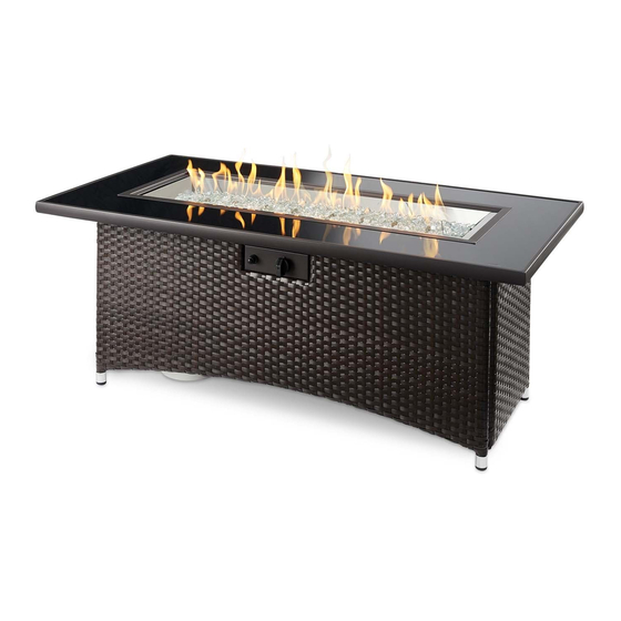 Outdoor GreatRoom Company montego MG-1242-BLSM-K Installation Instructions Manual