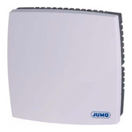 JUMO 907021/10 Operating Instructions