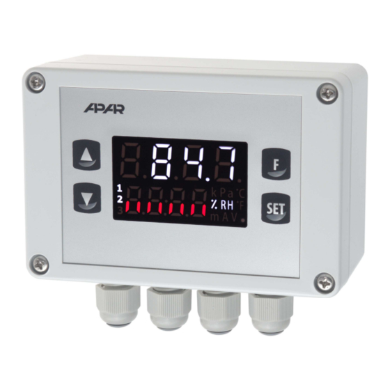 APAR AR662.B User Manual