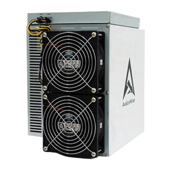 Canaan AvalonMiner1246 User Manual