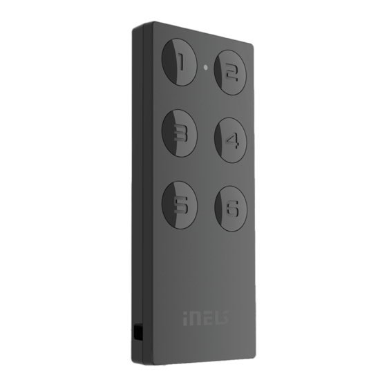 Elko iNELS RF KEY-40 Quick Start Manual