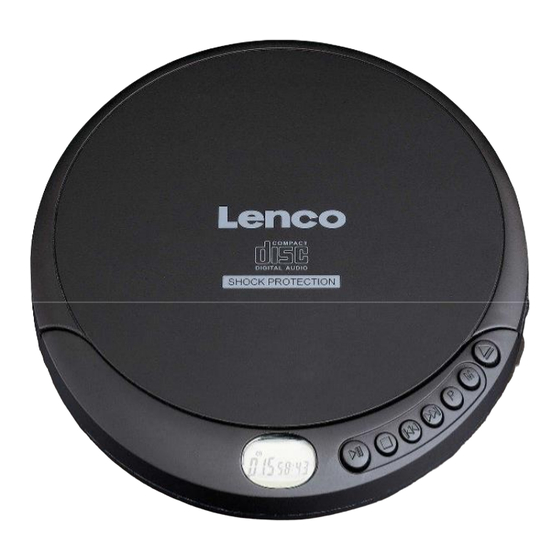 LENCO CD-201 User Manual