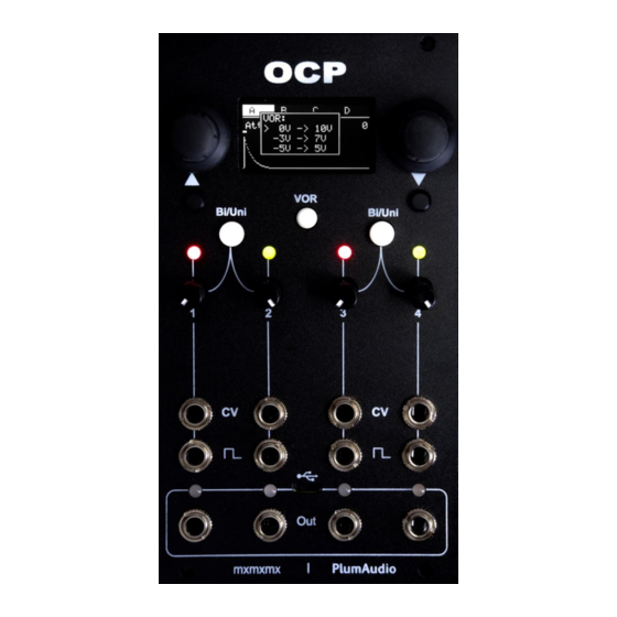 Plum Audio OCP Manual