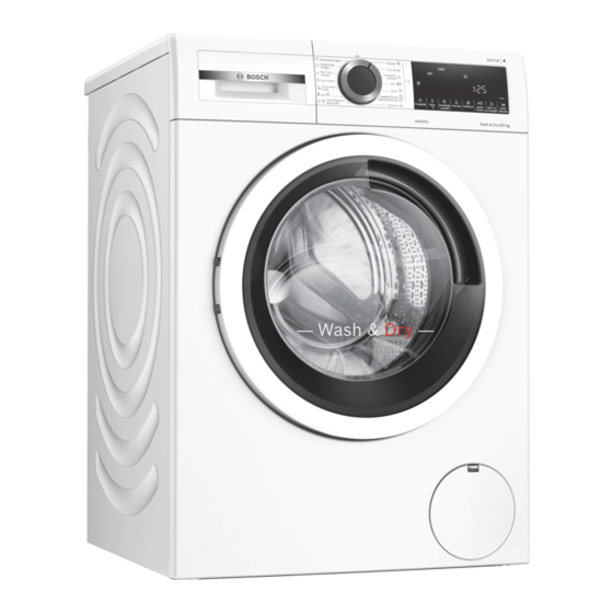 Bosch WNA13400NL Operating Manual And Installation Instructions