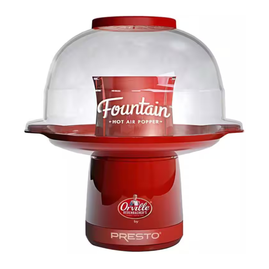 Presto Fountain Manual