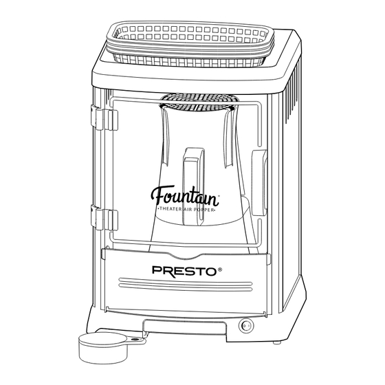 Presto Fountain Instruction Manual