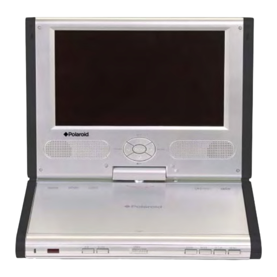 Polaroid PDM-0752 - DVD Player - 7 Manuals