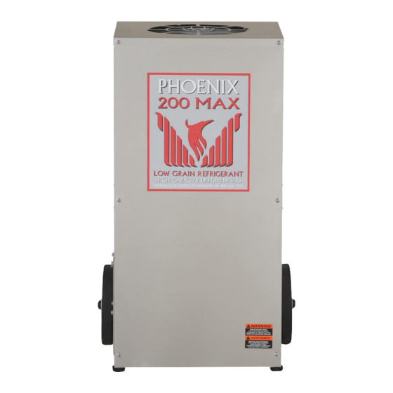 Therma-Stor Phoenix 200 MAX Owner's Manual